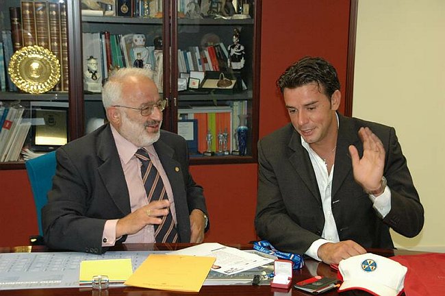 Il Rettore incontra Domenico Celi