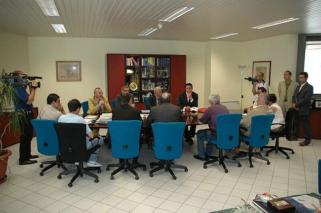 Il Rettore incontra Domenico Celi