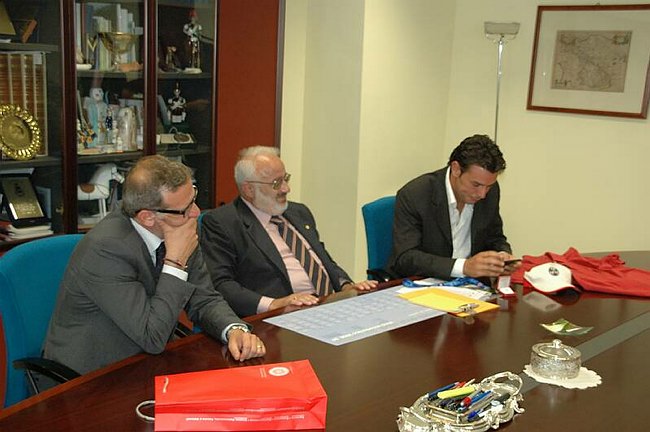 Il Rettore incontra Domenico Celi