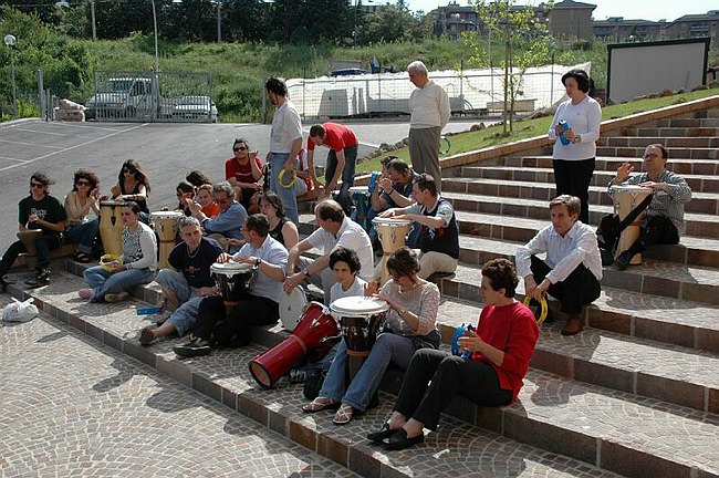 Incontro di musicoterapia