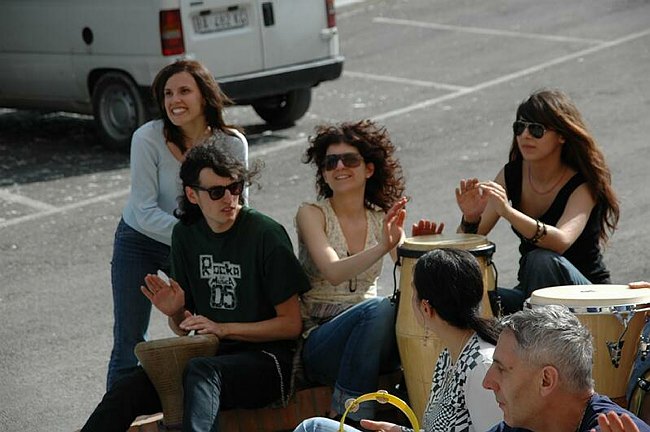 Incontro di musicoterapia