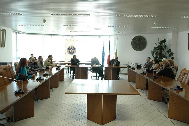 Delegazione Bosniaca in visita all'Universit�