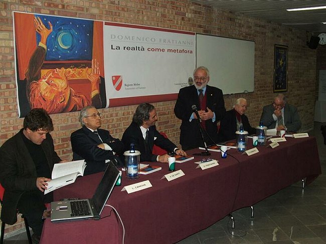 Domenico Fratianni - la realt� come metafora