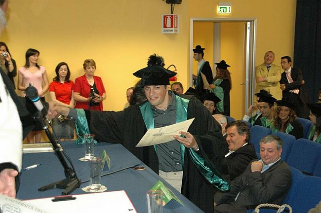 Giornata del laureato - Facolt� di Scienze MM. FF.NN.