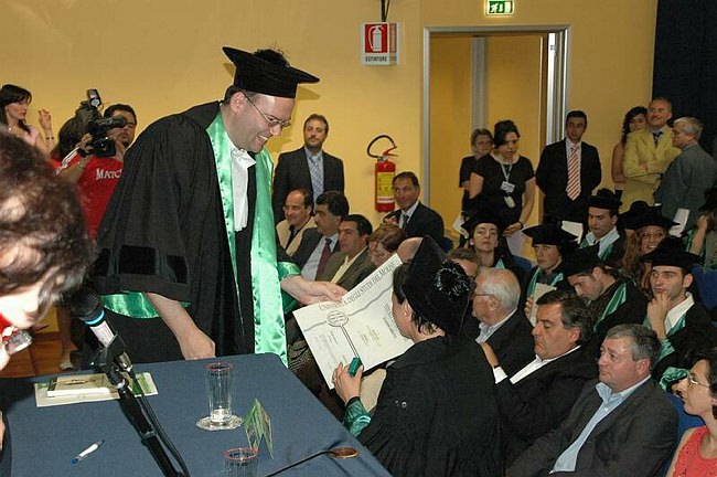 Giornata del laureato - Facolt� di Scienze MM. FF.NN.