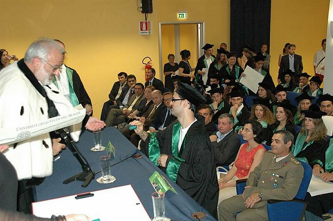 Giornata del laureato - Facolt� di Scienze MM. FF.NN.