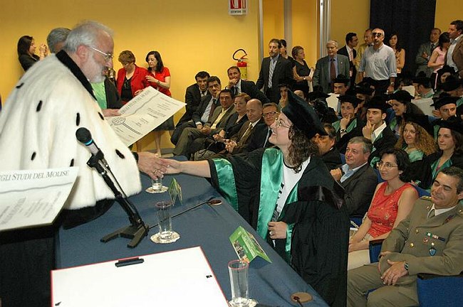 Giornata del laureato - Facolt� di Scienze MM. FF.NN.