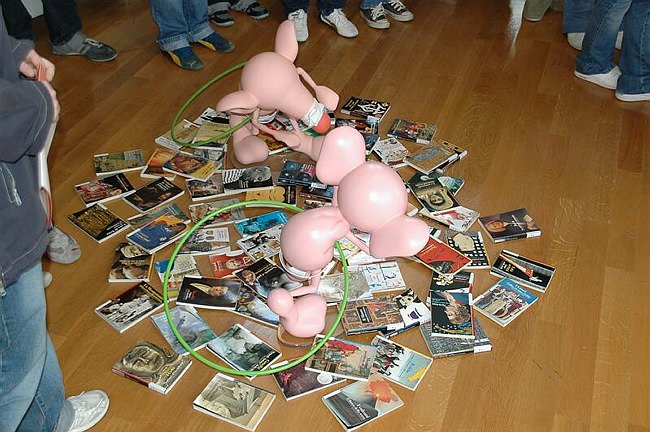 Mostra di Silvano Tessarollo: Topi di Biblioteca