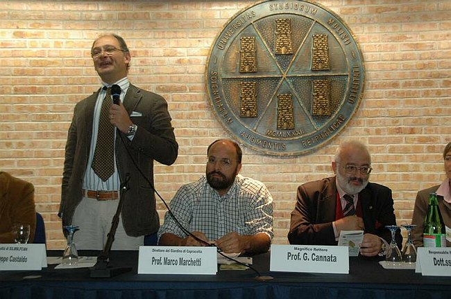 Cerimonia di inaugurazione del Museo dell�Erbario 