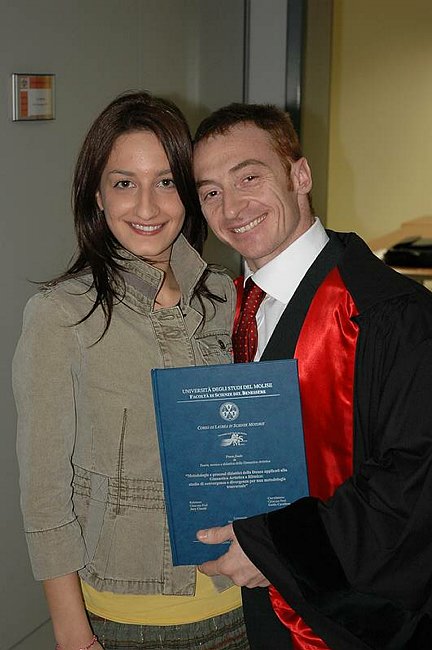 Seduta di laurea del Corso di Scienze Motorie