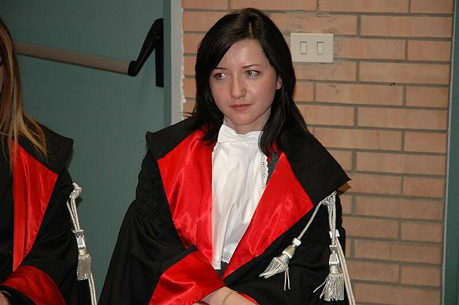 Seduta di laurea del Corso di Scienze Motorie