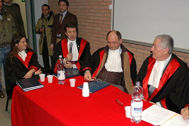Seduta di laurea del Corso di Scienze Motorie