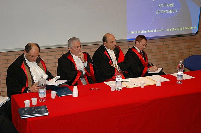 Seduta di laurea del Corso di Scienze Motorie