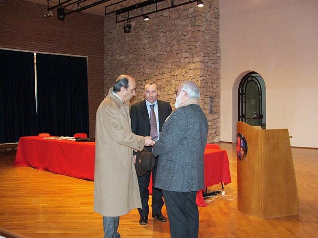 Visita del Prefetto Orrei al Rettore Cannata