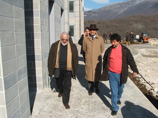 Visita del Prefetto Orrei al Rettore Cannata