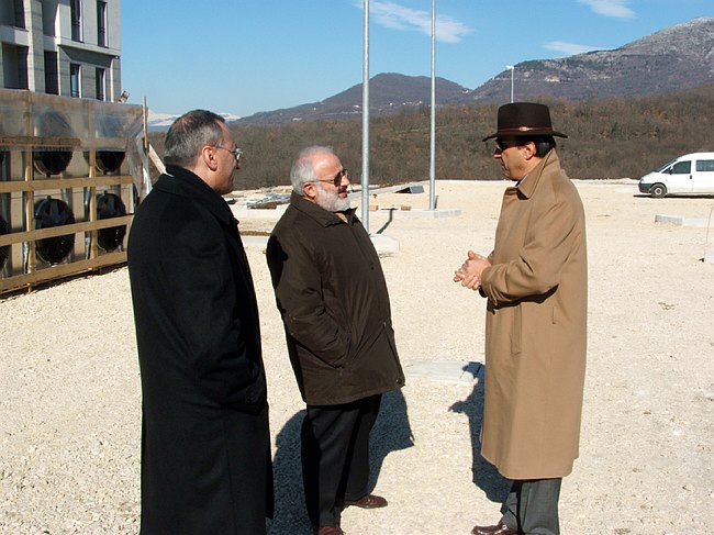 Visita del Prefetto Orrei al Rettore Cannata