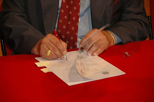 Firma Protocollo d�Intesa 