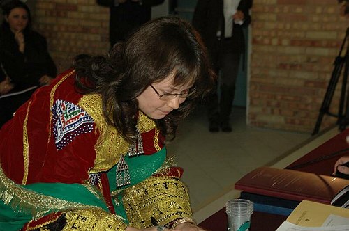 Munira Khorromi, Studentessa afghana