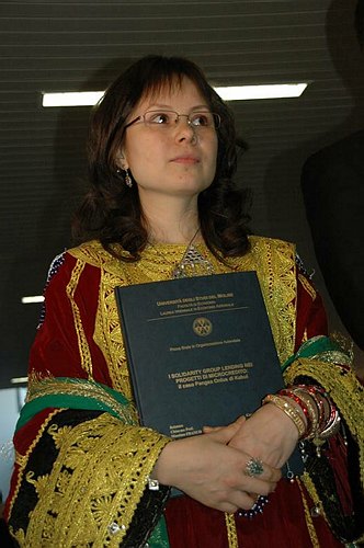 Munira Khorromi, Studentessa afghana