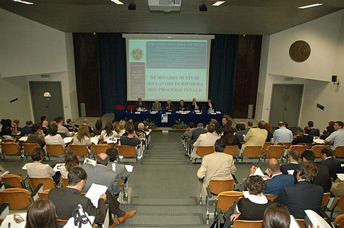 Seminario di Studi sui lavori di Riforma del Processo Penale