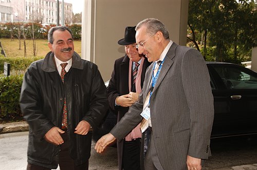 Visita del Dott. Giuseppe Messa al Rettore Cannata