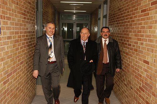 Visita del Dott. Giuseppe Messa al Rettore Cannata