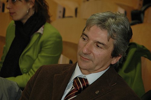 Il Prof. Giuseppe Nazario Colasurdo in visita all�Universit�