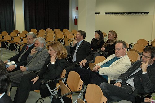 Il Prof. Giuseppe Nazario Colasurdo in visita all�Universit�