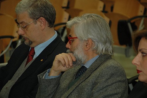 Il Prof. Giuseppe Nazario Colasurdo in visita all�Universit�