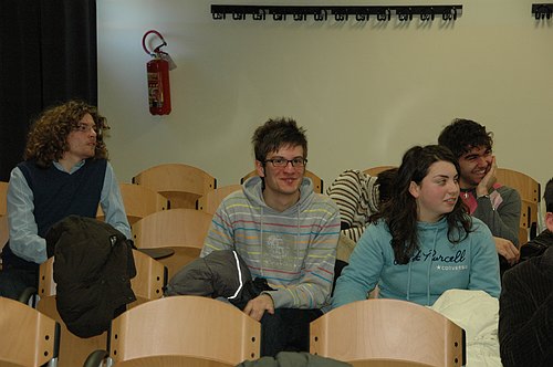 Il Prof. Giuseppe Nazario Colasurdo in visita all�Universit�