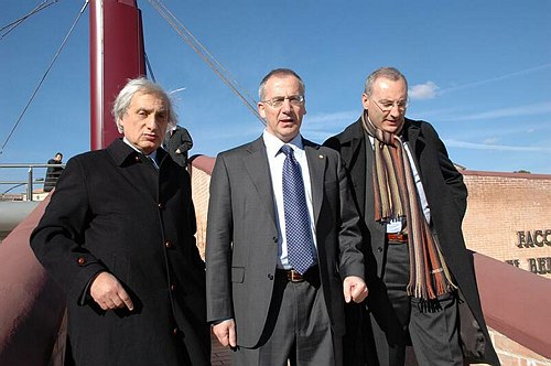 Il Prof. Giuseppe Nazario Colasurdo in visita all�Universit�