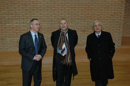 Il Prof. Giuseppe Nazario Colasurdo in visita all�Universit�