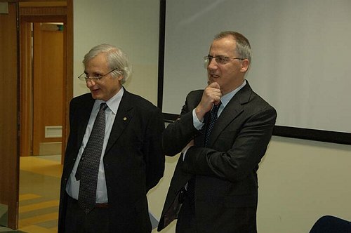 Il Prof. Giuseppe Nazario Colasurdo in visita all�Universit�