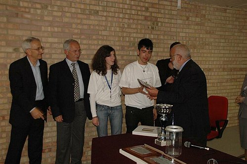 Cerimonia di premiazione