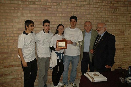 Cerimonia di premiazione