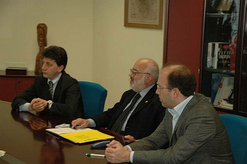 Incontro delegazione istituzionale albanese