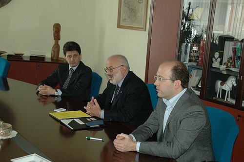 Incontro delegazione istituzionale albanese