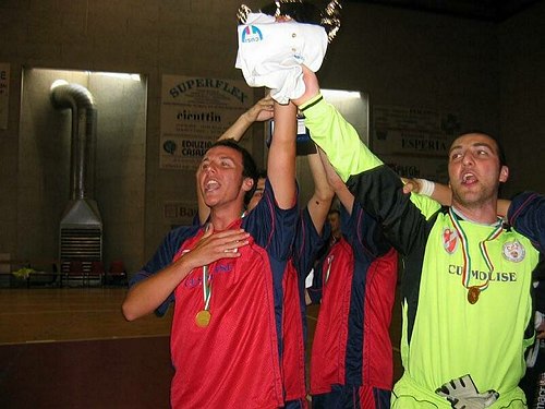 Il Cus Molise � medaglia d'oro nel calcio a 5