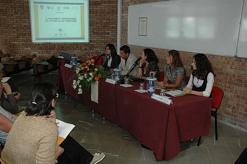 ''Il placement universitario e il futuro di un territorio'' 