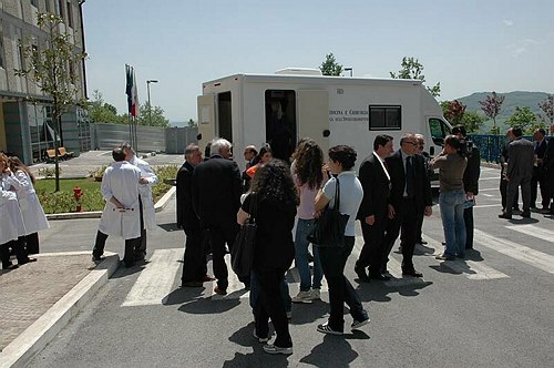 Inaugurazione Ambulatorio Medico Mobile 