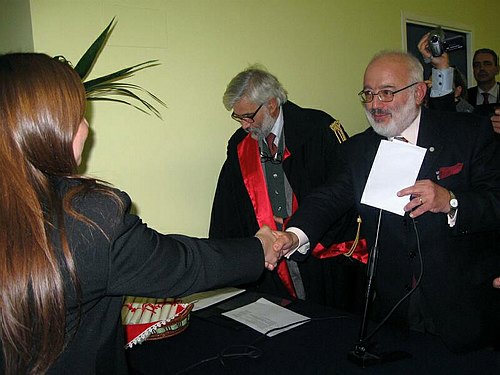 La prima laurea per i futuri infermieri