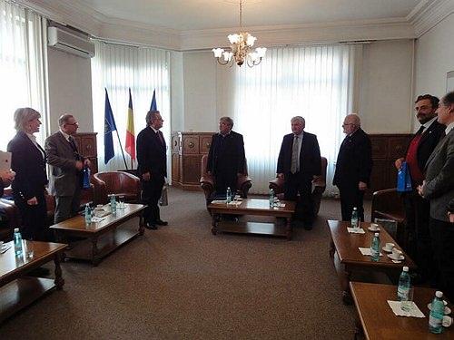 Unimol e Regione Molise in visita a Cluj - Napoca