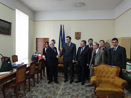 Unimol e Regione Molise in visita a Cluj - Napoca