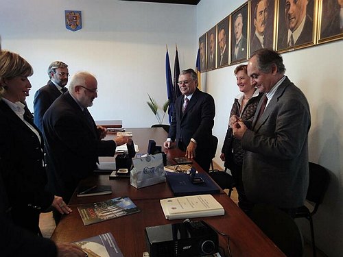 Unimol e Regione Molise in visita a Cluj - Napoca