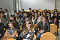 La testimonianza, ai neo studenti universitari di Economia Aziendale, di Luigi Sansone, Presidente della Banca Popolare delle Province Molisane.