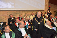 29 settembre 2017, Cerimonia di Inaugurazione dell’Anno Accademico 2017/2018. Ospite il Presidente della Corte Costituzionale Paolo Grossi