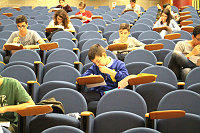 Nell’Aula Magna di Ateneo, le semifinali nazionali dei Kangourou della Matematica<br>Campobasso, 27 maggio 2017