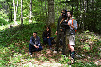 Studenti UniMol del corso di laurea in “Tecnologie Forestali ed Ambientali” in escursione didattica nel bosco di Abeti Soprani- comprensorio di Pescopennataro.