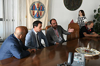 Delegazione istituzionale ed accademica del Cile in visita all'UniMol.<br>Campobasso, 24 settembre 2019