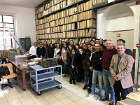 Studentesse e Studenti UniMol di Scienze politiche e delle Istituzioni europee a Roma, in visita all'Ufficio storico dello Stato Maggiore Esercito